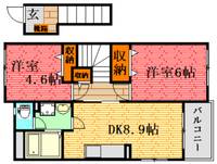 物件の間取り画像