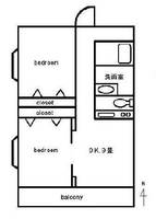 物件の間取り画像