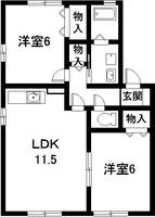 物件の間取り画像
