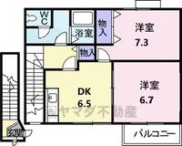 フトゥールム1の間取り