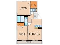 物件の間取り画像