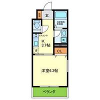 大阪府大阪市東成区中本5(アパート)の賃貸物件の間取り