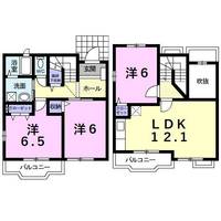 ラデュレIの間取り