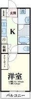 東京都新宿区高田馬場1(マンション)の賃貸物件の間取り