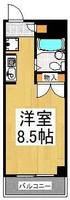 埼玉県新座市大和田4(マンション)の賃貸物件の間取り