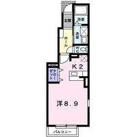 福岡県福岡市博多区井相田3(アパート)の賃貸物件の間取り