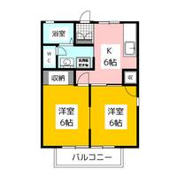 サンヴィレッジ五反田 D棟の間取り