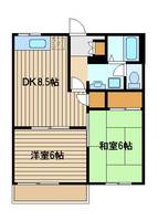埼玉県新座市新堀2(アパート)の賃貸物件の間取り