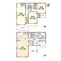 埼玉県さいたま市見沼区大字南中野(一戸建)の賃貸物件の間取り