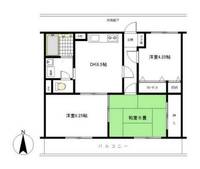 埼玉県坂戸市大字森戸(マンション)の賃貸物件の間取り