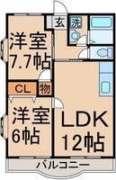 物件の間取り画像