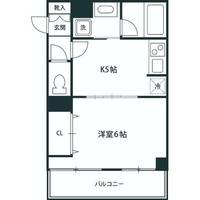 東京都足立区千住仲町(マンション)の賃貸物件の間取り
