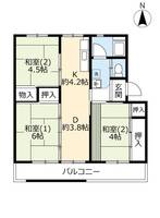 UR玉川橋の間取り