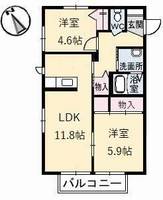 物件の間取り画像