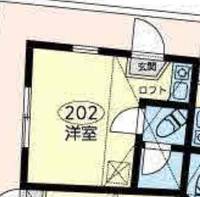 神奈川県横浜市神奈川区六角橋6(アパート)の賃貸物件の間取り