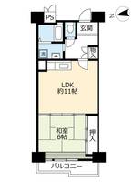 URアーバニア大須の間取り