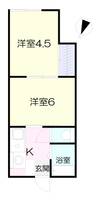 新潟県新潟市中央区笹口3(アパート)の賃貸物件の間取り