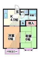 物件の間取り画像