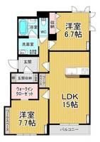 物件の間取り画像