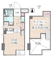 カーサプリマヴェーラの間取り