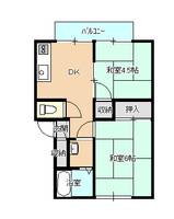 アーバン重村Bの間取り