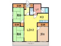 ノア6・西2の間取り