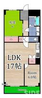 日商岩井京橋ハイツの間取り