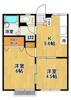 エステートピア五百渕の間取り