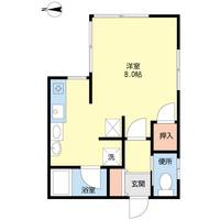 スバル南万代の間取り