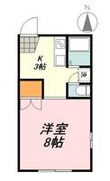 長野県松本市旭2(アパート)の賃貸物件の間取り