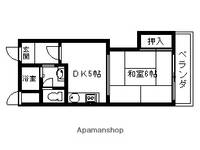 大阪府大阪市淀川区東三国2(マンション)の賃貸物件の間取り