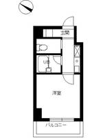 東京都中央区日本橋人形町3(マンション)の賃貸物件の間取り