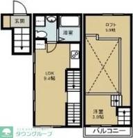 White Hills Eastの間取り