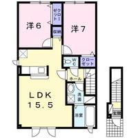 ル・シーニュ沼ノ端IIの間取り