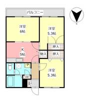 ヴィラM・Sコンフォートの間取り