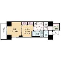 レジュールアッシュ梅田アクシアの間取り