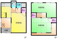 大阪府東大阪市大蓮東5(一戸建)の賃貸物件の間取り