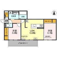 物件の間取り画像