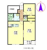 物件の間取り画像