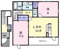 物件の間取り画像