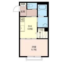 埼玉県さいたま市岩槻区東岩槻4(アパート)の賃貸物件の間取り
