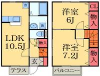 千葉県千葉市若葉区御成台1(一戸建)の賃貸物件の間取り