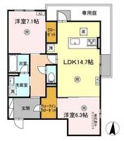 物件の間取り画像