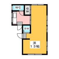 明清ハイムの間取り