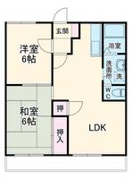 グリーンステージ中橋良Aの間取り