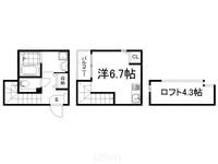 ハーモニーテラス西出町の間取り