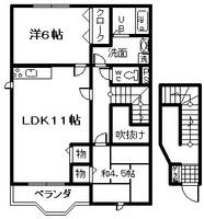 物件の間取り画像