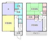 物件の間取り画像