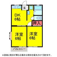 千葉県成田市郷部(アパート)の賃貸物件の間取り