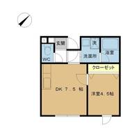 マンション・エムツーの間取り